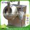 Stainless steel used chocolate enrobing machine peanut coating pan machine