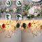 :@:::|| Lead free Crystal Candle Holders, Vintage Glam Crystal Candle Holders, custom gold Hexagon indian wedding centerpieces
