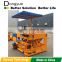 Saudi Arabic market QTM6-25 movable concrete block making machine with new design