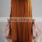 New arrival synthetic orange straight 1/3 BJD doll wig