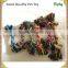 Christmas handmade soft braided cotton rope chew toy