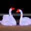 Christmas Decoration 3d motif light led swan