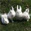 fake plastic rabbit christmas electronic rabbit toy