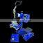 Dual heat plate cheap used t shirt cap heat press machine