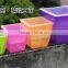 Home Decorative Desktop Balcony square Flower Pots Self Watering