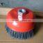 Durrable industrial abrasive nylon drill cup brush for sale