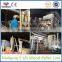 Wood pelleting machine, CE biomass wood pellet line popular used in Bulgaria