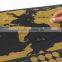 CT-750 Travel World Map Hard Paper Travel map Small black mini map Black Luxury