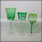 Hand Cut Scandinavian Style Wine Glass Champange Flute