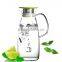 Glass jug glass pitcher Borosilicate glass jug