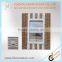 Wall 5x7 wood picture frames with strips wood decors under different colors