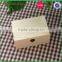factory price pine wood cheap unfinished gift box for chocolate,wooden gift box