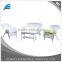 4PCSWhite and green cushions Sofa and Chair Set