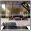 Villa Garden Decoration Powder Coated Cast Metal Aluminum Garden Privacy Fence