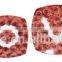 Square Shape Porcelain Plate,Ceramic Plates Wih Decal