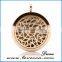 25MM 30MM 316l Stainless steel round silver Aromatherapy Essential Oil Diffuser Necklace/perfume locket, fashion jewelry