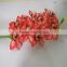 SJ20170047 China wholesale factory price silk flowers for indoor decoration cheap plastic artificial orchid