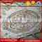 Factory price professional design waterjet marble stone carpet floor tile