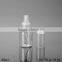 wholesale high quality cosmetic fragrance perfume empty clear 50ml pet plastic spray bottle