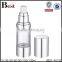 120ml  best sellers cosmetic packaging skin care airless body lotion bottle with silver UV pump cost price wholesale