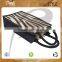 PP Laminated jute two bottle wine bag with padded rope handle