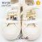 Removable popular V shape metal kids shoelace shoe accessories for girl