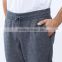 mens cotton slim fit sweatpants with drawstring