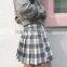 2017 Custom Logo wholesale cheap primary school uniform Skirt Suits
