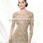 new designer lace open back elegant dresses long sleeves