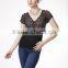 Women's seamless loose tunic tops/ dressy tunic tops