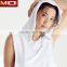 latest design custom sportswear white panel stylish cropped top women hoodie