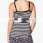 hot sale sleeveless striped v neck lace maternity tank top vest