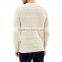 round neckline polyester sweater designs pictures for man