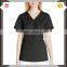 women's scrub top with adjustable buckle at waist nurse scrub suits