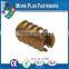 Made in Taiwan Brass Standard Stainless Steel Threaded Zinc Plated Wood Insert Nut