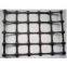 Two-way stretch plastic geogrid