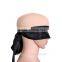 1.5m*7cm Black Pink Satin Blindfold Sex Eye Mask Fetish Bondage Eyepatch Flirt Bdsm Game