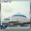 GB standard prefab space frame dome coal storage