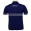 2017 latest custom logo printing navy blue polo shirt