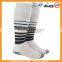 mens soccer sock kneehigh socks made of nylon and cotton with selective terry
