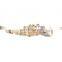 Fashion Golden Peacock Metal Crystal Decorative Waist Chian Belt