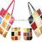 embroidered patchwork hand bag