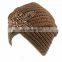 Four-leaf Flower Bead Cap Cashmere Knit Indian Hat
