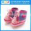 Crochet Newborn Girl Ankle Boots Sport Shoes Knitted Boots Pink and Lavender