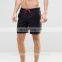 Personalized gays large back dog print black swim trunks