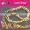 2016 Custom made lady decoration metal waist chain metal fashion plate belt