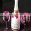 Moet & Chandon Gold Glass Ice Champagne Goblet Flutes