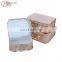 Wholesale Rose Golden Cardboard Suitcase for Gifts