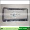 manufacturers stainless steel metal license plate frame with printing logo (licence plate-004H)