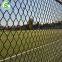 Manufactory diamond fence mesh galvanized iron cheap chain link fencing